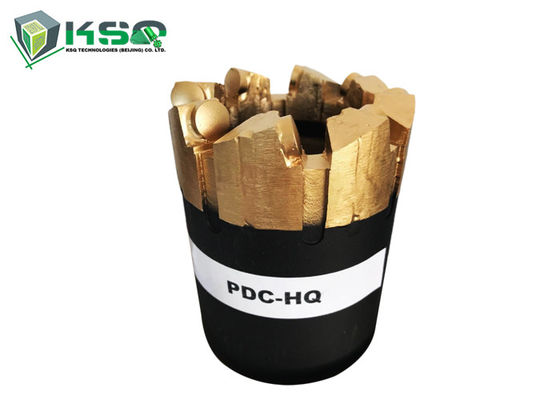 Extremely Fast Penetration HQ Pdc Core Bit For Geotechnical Drilling