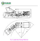 व्हाइट Deutz डीजल इंजन लोड होल खुरचनी मशीन सीई ISO9001