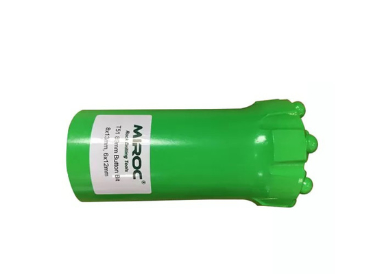 T51 89mm बटन ड्रिल बिट टंगस्टन कार्बाइड / 14 बटन पिरोया: