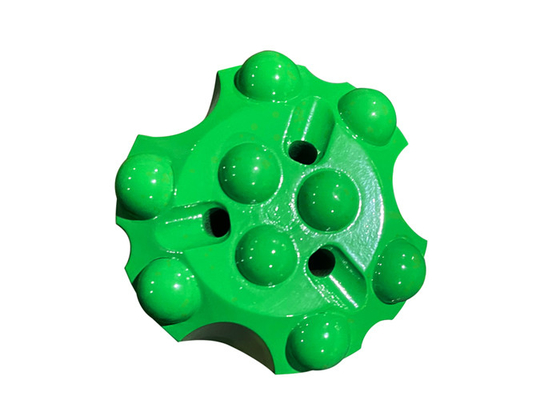 45mm R32 हार्ड रॉक हाइड्रोलिक मशीन थ्रेड ड्रिल बिट खनन बटन ड्रिल बिट