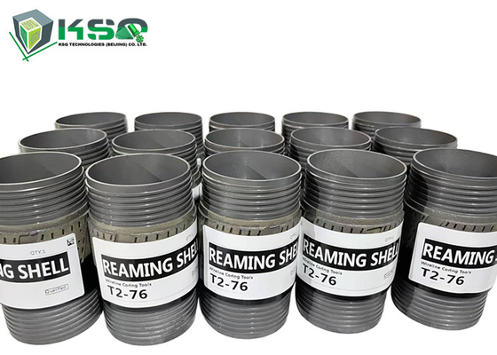 T2-76mm कोर ड्रिलिंग टूल्स रीमर्स खनिज अन्वेषण दक्षता में सुधार के लिए खोल को फिर से तैयार करना
