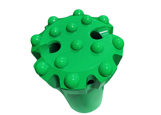 खनन के लिए हार्ड रॉक ड्रिल हेड T51-102mm फ्लैट फेस स्फेरिकल थ्रेड रॉक ड्रिल बटन बिट