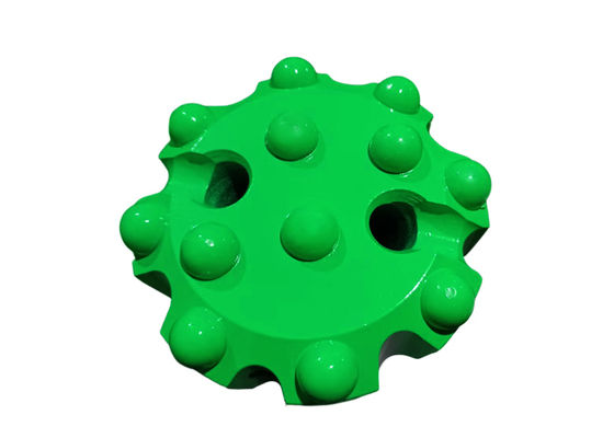 T51-89mm थ्रेड बटन बिट के साथ अर्ध-बैलिस्टिक कार्बाइड डिजाइन बेंच ड्रिलिंग के लिए