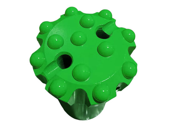 T51-89mm थ्रेड बटन बिट के साथ अर्ध-बैलिस्टिक कार्बाइड डिजाइन बेंच ड्रिलिंग के लिए