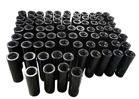 T38-190 मिमी रॉक ड्रिलिंग और खनन के लिए कार्बन स्टील सेमी-ब्रिज युग्मन आस्तीन