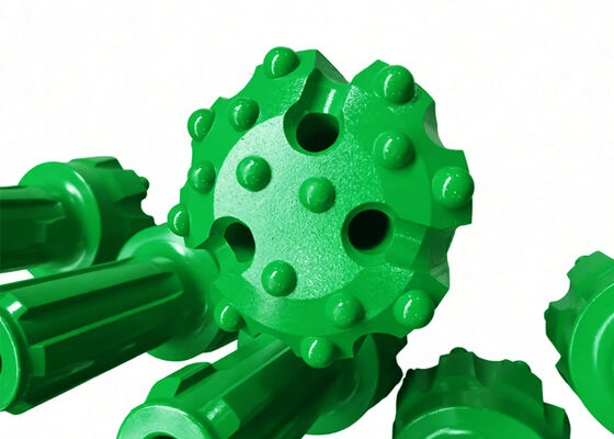 110-120 मिमी कम वायु दबाव डीटीएच हथौड़ा ड्रिल बिट मिश्र धातु इस्पात निर्माण के साथ पानी और खदान के लिए