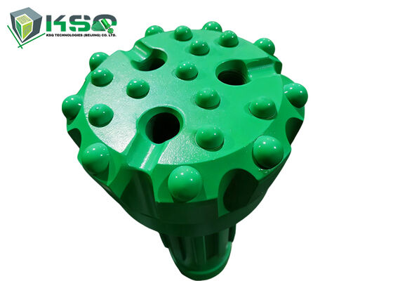 171 मिमी QL60 डीटीएच हथौड़ा बिट मिश्र धातु इस्पात और वोल्फ़ास्टेन कार्बाइड के साथ पानी के कुएं ड्रिलिंग के लिए