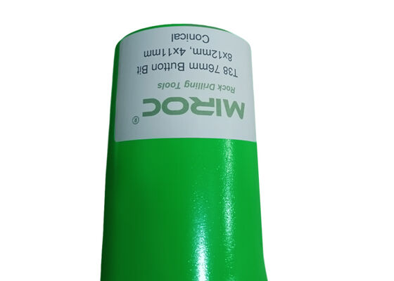 खनन के लिए T38 थ्रेडेड हार्ड रॉक बेंच ड्रिलिंग बटन बिट