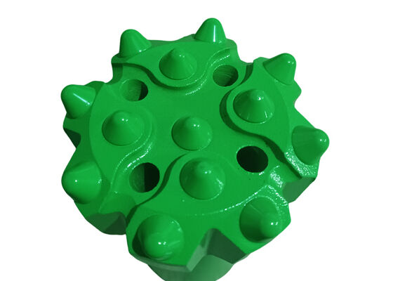 खनन के लिए T38 थ्रेडेड हार्ड रॉक बेंच ड्रिलिंग बटन बिट