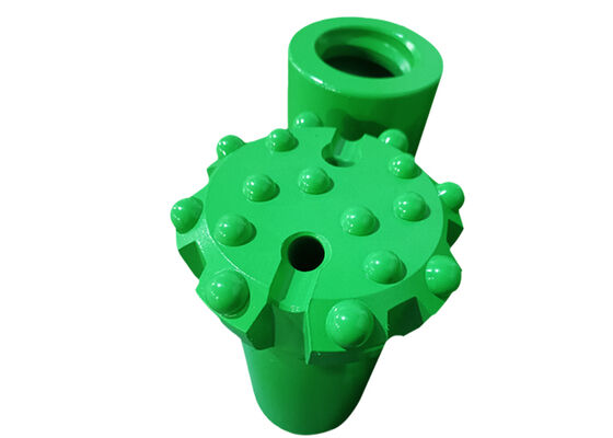 उच्च प्रदर्शन ड्रिलिंग के लिए मिश्र धातु इस्पात और वोल्फ़ेन कार्बाइड के साथ T-WIZ60-127 मिमी थ्रेडेड रॉक ड्रिल बटन बिट