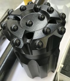 Retrac बटन बिट रॉक के लिए T45 89mm रॉक ड्रिलिंग उपकरण बिट्स