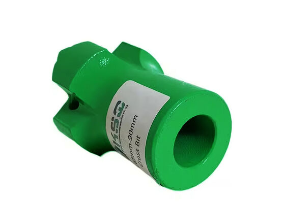 High Wear Resistance Taper Cross Drill Bit For Hard Rock Blasting Tungsten Carbide Button