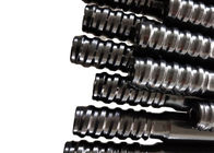 खनन पिरोया ड्रिल रॉड रॉड रॉक ड्रिल फोर्जिंग 600 - 6095 मिमी लंबाई काला रंग