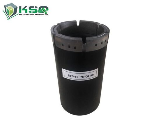 T2-76mm ज्यामितीय कोरिंग ड्रिलिंग के लिए डायमंड कोर बिट की व्याख्या की