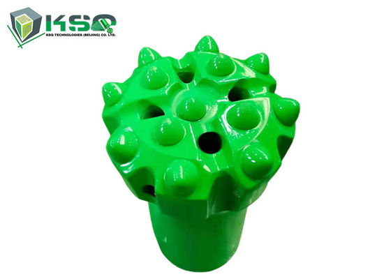 रॉक ड्रिलिंग के लिए 64mm-89mm टॉप हैमर बिट T38 थ्रेड बटन बिट: