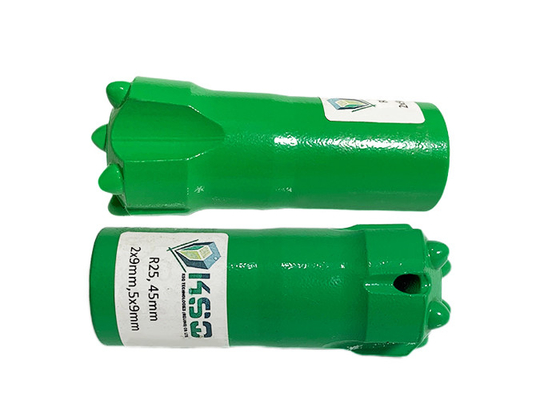 R32 45mm 51mm खनन निर्माण उपकरण थ्रेड बटन ड्रिल बिट
