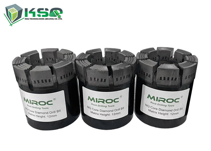 कोर ड्रिलिंग के लिए Nq Hq Pq कोर ड्रिल बिट/माइनिंग डायमंड रॉक ड्रिल बिट