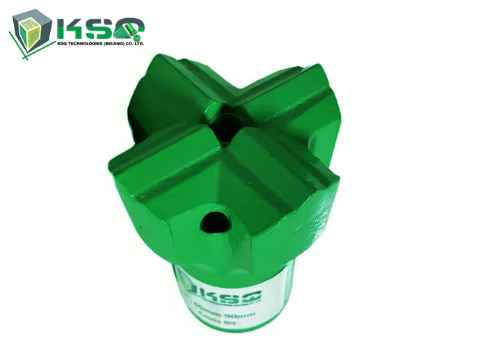 High Wear Resistance Taper Cross Drill Bit For Hard Rock Blasting Tungsten Carbide Button