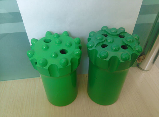 T45 Button Drill Bit Standard / Retractable Rock Drilling Spare Parts