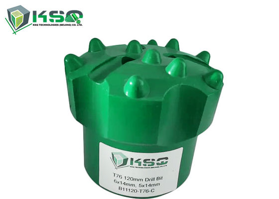 ग्राउंड एंकर के लिए T76 सेल्फ ड्रिलिंग एंकर टूल्स बटन ड्रिल बिट और ड्रिल रॉड