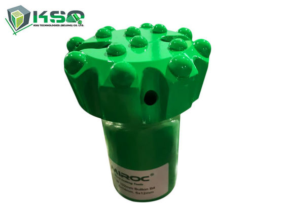 T38 102mm सीएनसी मिलिंग और हीट ट्रीटमेंट प्रोसेस बटन ड्रिल बिट