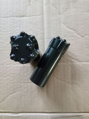 खनन पतले हार्ड रॉक ड्रिल बिट 4/6/7/8 बटन, औद्योगिक ड्रिल बिट्स