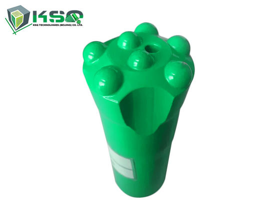 हाई स्ट्रेंथ अलॉय स्टील बटन ड्रिल बिट R28 बैलिस्टिक माइनिंग थ्रेड रॉक