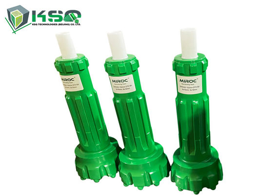 DHD350 फ्लैट फेस डाउन द होल ड्रिल मिडिल और हाई प्रेशर DTH हैमर बिट