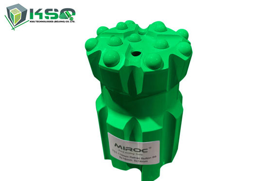 T51 115 मिमी बटन बिट्स रॉक ड्रिलिंग बैलिस्टिक गोलाकार धागा