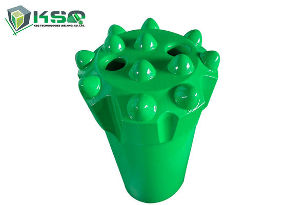 T38 64 मिमी से 89 मिमी टॉप हैमर टंगस्टन कार्बाइड थ्रेड बटन ड्रिल बिट