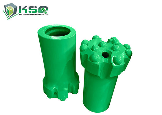 T38 76mm रॉक खनन ड्रिल थ्रेड बटन ड्रिल बिट