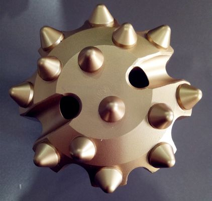 आर 32 आर 38 रिट्रैक्टेबल ड्रिल बिट व्यास 45 - 89 मिमी ड्र्रिफ्टिंग / टनलिंग के लिए