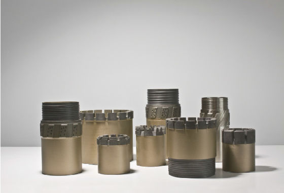 मॉडल एक्यू बीक्यू एनक्यू मुख्यालय पीक्यू के साथ प्रशीतित डायमंड कोर बिट्स और रीमर