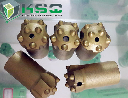 टंगस्टन कार्बाइड बटन ड्रिल बिट टेंपर 12 डिग्री, लघु / लंबी शर्ट