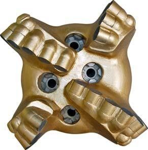 F4456 HY / M422 PDC ड्रिल बिट शोर्ट परबोला क्राउन प्रोफाइल 616 / Cut19 कटर