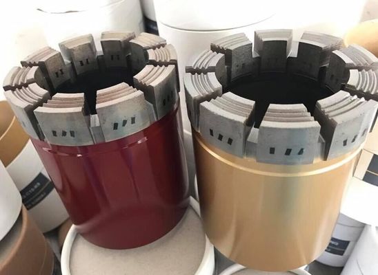 वायर लाइन ड्रिलिंग श्रृंखला के लिए भूवैज्ञानिक अन्वेषण इंप्रेगनेटेड डायमंड कोर बिट