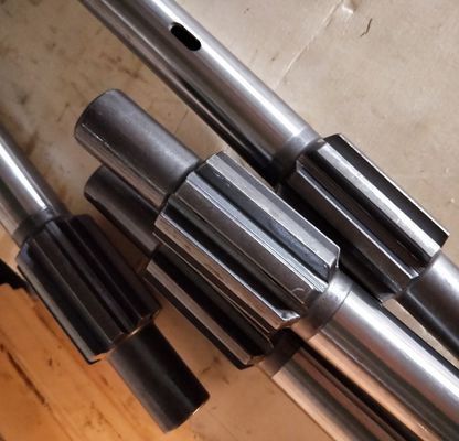 भूमिगत खनन के लिए टी 38 टी 45 ​​एचडी 60 9 फोर्जिंग ड्रिल शंक एडाप्टर अनुकूलित रंग