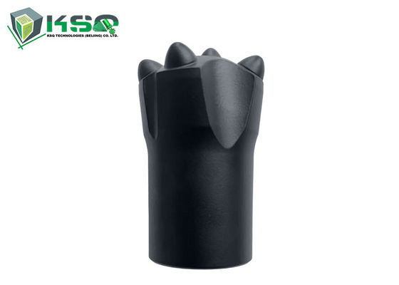 11 डिग्री 38 मिमी बैलिस्टिक छोटे छेद रॉक ड्रिलिंग कॉपर ड्रिल बटन बिट