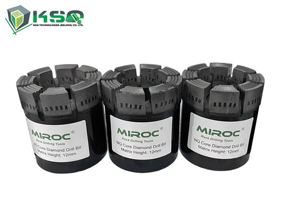 कोर ड्रिलिंग के लिए Nq Hq Pq कोर ड्रिल बिट/माइनिंग डायमंड रॉक ड्रिल बिट