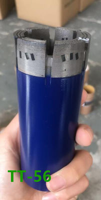 माध्यम / सुपर हार्ड फॉर्मेशन के लिए डाया 56 मिमी डायमंड पीडीसी ड्रिल बिट फोर्जिंग प्रोसेसिंग