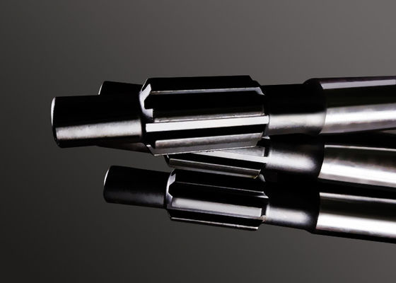 कार्बाइड सामग्री के साथ थ्रेड रॉक ड्रिल बिट शंक एडाप्टर फोर्जिंग प्रसंस्करण