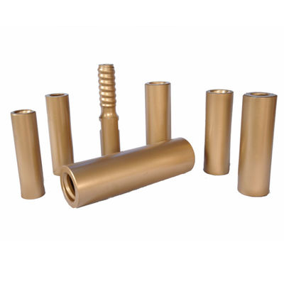 खनन के लिए थ्रेडेड रॉड कपलिंग स्लीव रॉक ड्रिल टूल्स क्रॉसओवर कपलिंग