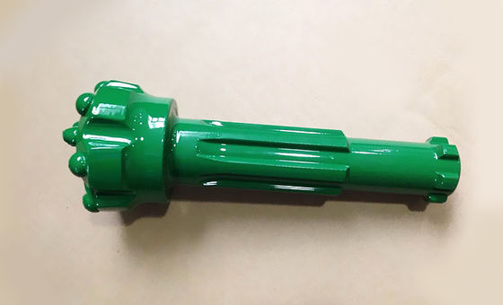 76 मिमी BR2 डीटीएच ड्रिल गोलाकार और परवलयिक बैलिस्टिक बटन के साथ होता है