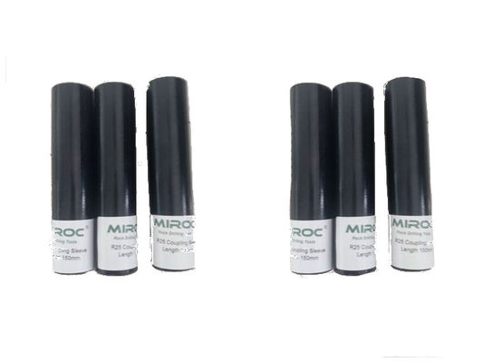 कपलिंग स्लीव्स ड्रिफ्टिंग टनलिंग ड्रिल रोड्स R25 R32 R38 T38 D35mm - 56 मिमी