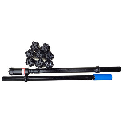 T45 T38 रॉक ड्रिल स्टील रॉड कार्बाइड सामग्री 0.4 - 6 एम लंबाई पिरोया