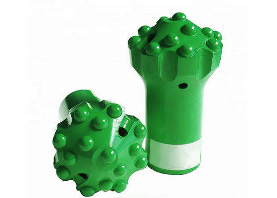 टंगस्टन कार्बाइड रीमिंगिंग डोम बिट डिया 76 - 127 मिमी गोलाकार / परवलयिक बटन 35 °