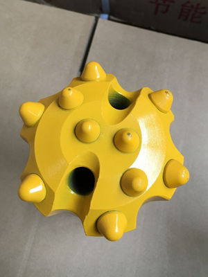 कम वायु दाब डीटीएच बटन CIR90 को व्यास 90/93/95 मिमी के साथ होल रॉक ड्रिलिंग के लिए काटता है