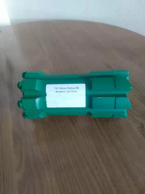 4 छेद रॉक ड्रिल स्पेयर पार्ट्स T51 89 मिमी रेट्रो बटन मिनरल / अयस्क ड्रिलिंग के लिए बिट