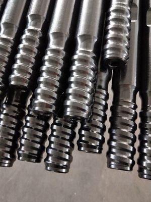 बेंच ड्रिलिंग के लिए T51 एक्सटेंशन थ्रेडेड ड्रिल रॉड फ्लशिंग होल 21.5 मिमी