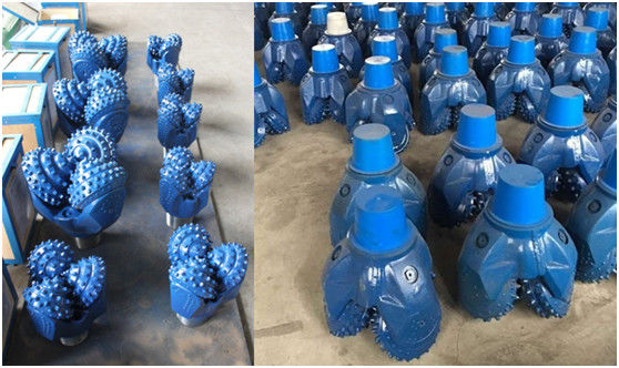 शंक्वाकार / गोल टंगस्टन कार्बाइड ट्राईकॉन ड्रिल बिट टिकाऊ उच्च शक्ति